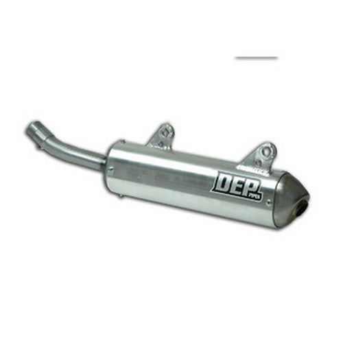 SILENCER DEP SHORTY SILVER YAMAHA YZ250 02-ON YZ250X 15-21