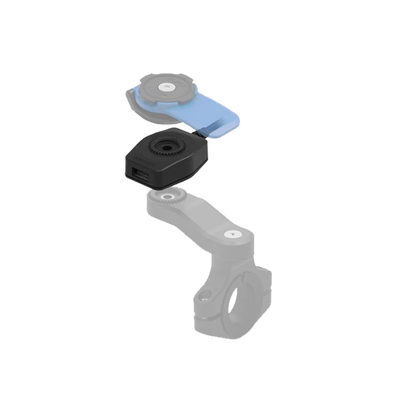 Load image into Gallery viewer, Quad Lock Motorcycle USB charger
