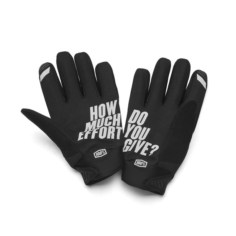 Load image into Gallery viewer, 100% [10003-00004] Brisker Cold Weather Gloves Black
