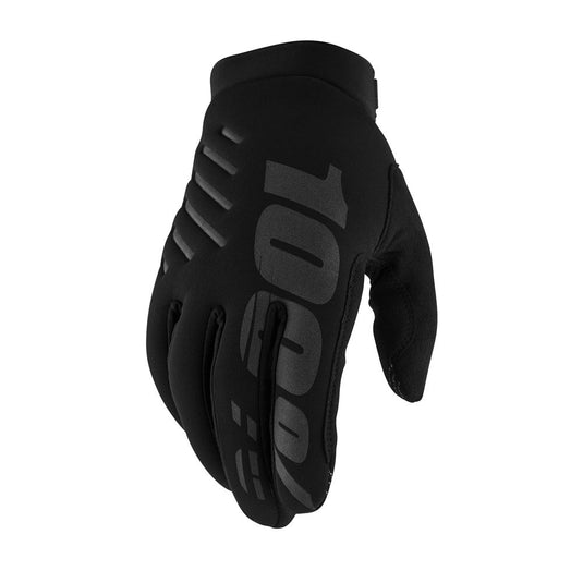 100% [10003-00004] Brisker Cold Weather Gloves Black