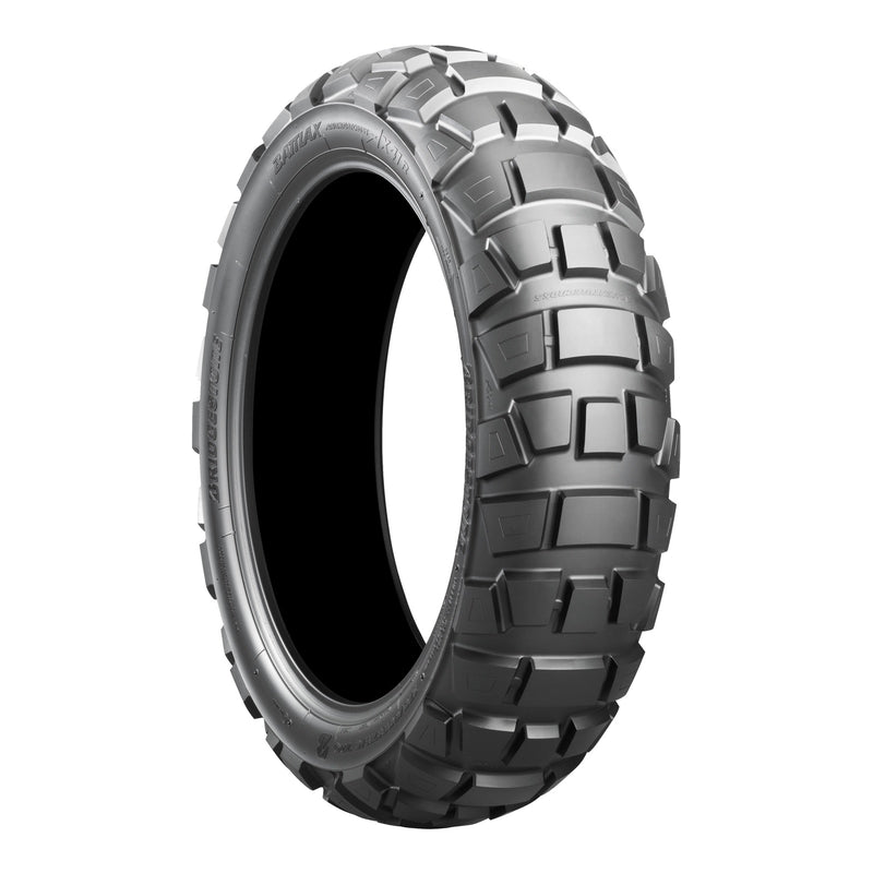 Load image into Gallery viewer, Bridgestone AX41 410-18 Rear Tubeless Adventure Tyre (59P)
