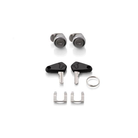 Load image into Gallery viewer, SW MOTECH TRAX LOCK CYLINDER SET ION ADVENTURE ALU BOX 2 LOCKS 2 KEYS
