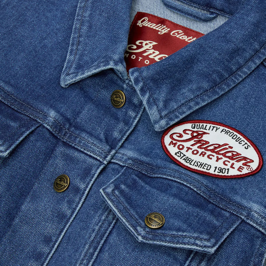 Indian Women's Portland Denim Vest