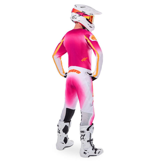 Alpinestars Supertech Mig Jersey Limited Edition Pink Fluoro/White