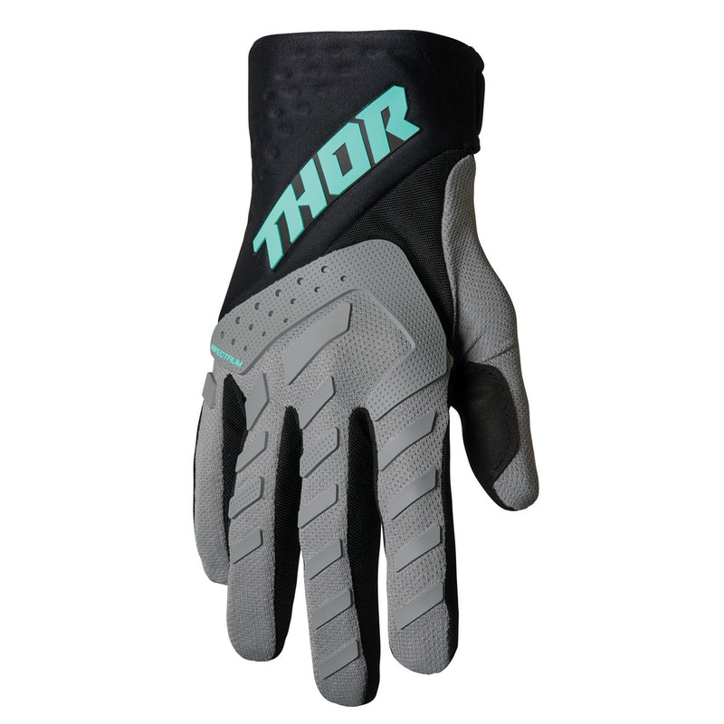 Load image into Gallery viewer, THOR SPECTRUM GLOVE YOUTH GREY/BLACK/MINT
