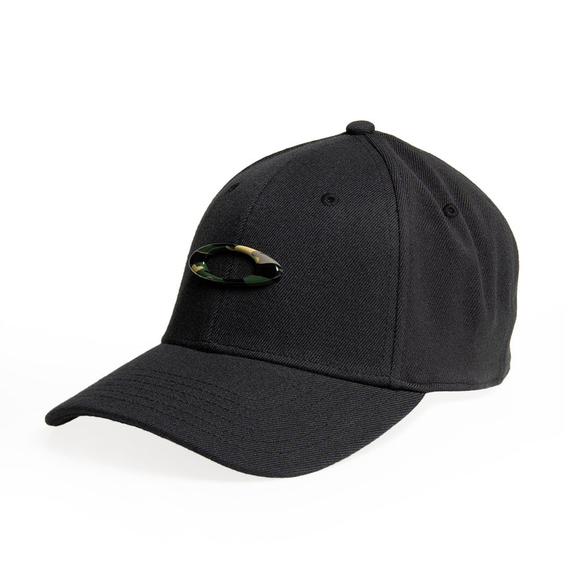 Load image into Gallery viewer, Oakley Tincan Cap Black Graphic Camo
