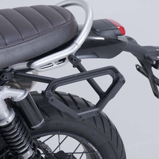 SIDE CARRIER SW MOTECH V-LOC SIDE CARRIER LEFT FOR TRIUMPH SCRAMBLER 1200 XC/XE 2018 - ON