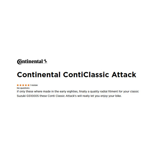 Continental ClassicAttack display pic
