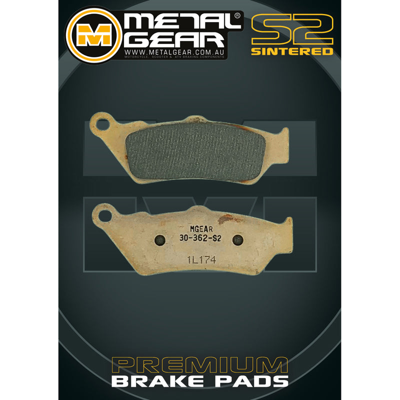 Load image into Gallery viewer, BRAKE PADS METAL GEAR
