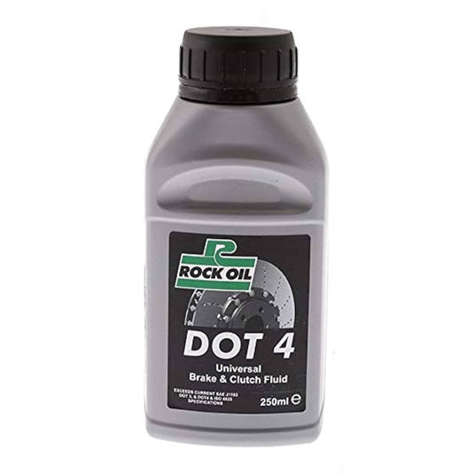 BRAKE FLUID DOT 4 ROCK OIL 250 MLS