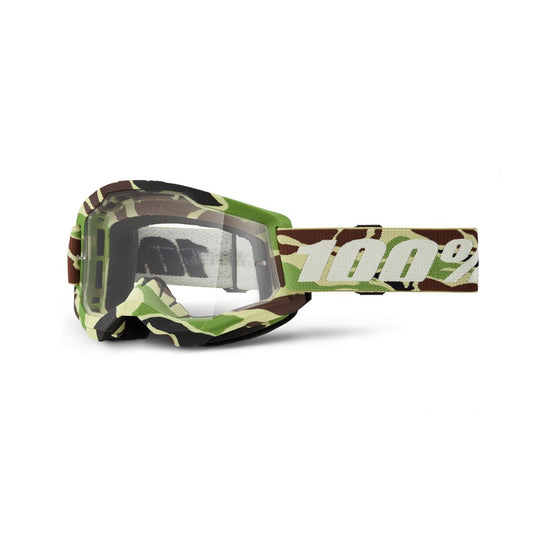 100% Strata 2 Goggle War Camo