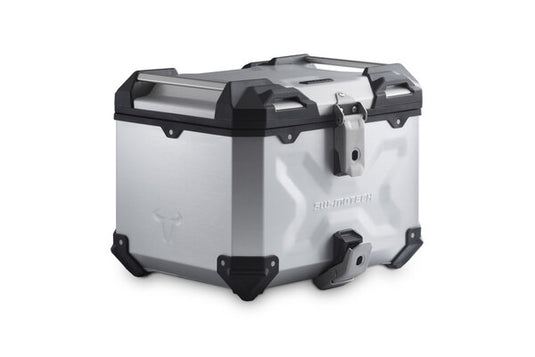 SW MOTECH TRAX ADVENTURE TOP CASE ALUMINUM 38L SILVER