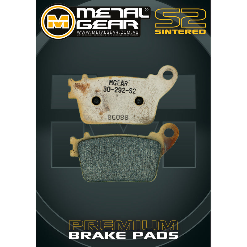 Load image into Gallery viewer, METAL GEAR BRAKE PADS SINTERED

