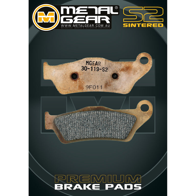 Load image into Gallery viewer, BRAKE PADS REAR METAL GEAR

