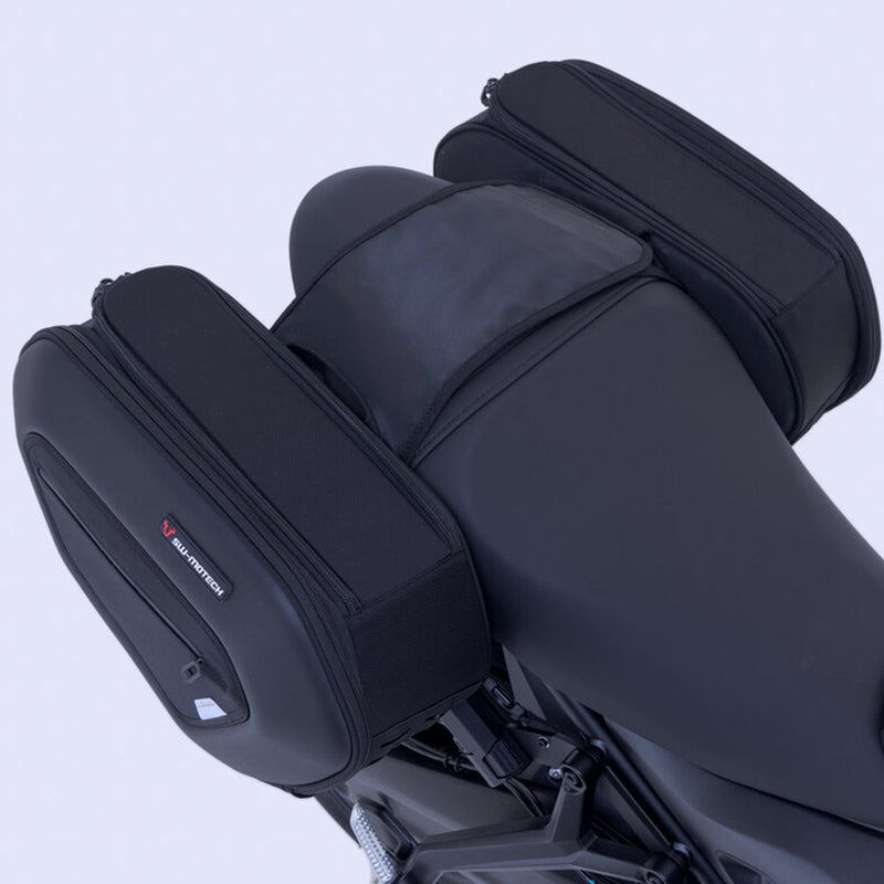 Load image into Gallery viewer, SW MOTECH SADDLE BAGS PRO BLAZE HIGH WITH ADAPTER TRIUMPH TRIDENT 660 21-24
