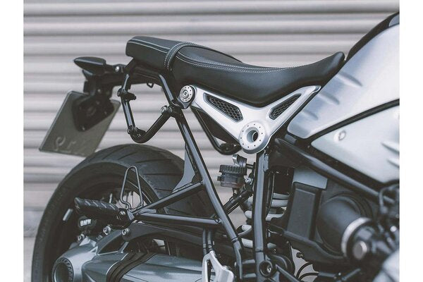 Load image into Gallery viewer, SW MOTECH LEGEND SIDE BAG SYSTEM LC BMW R NINE T RACER 16-20

