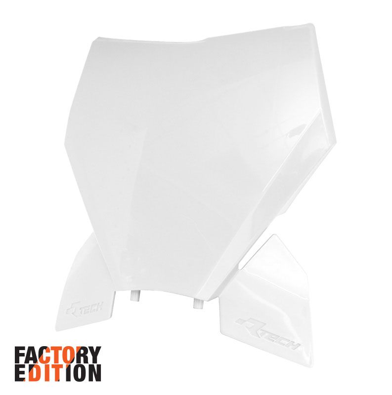 Load image into Gallery viewer, NUMBER PLATE RTECH WHITE KTM SX SX-F XC XC-F
