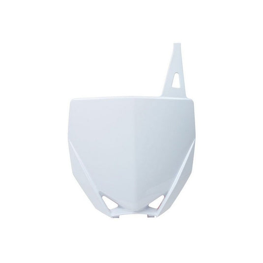 NUMBER PLATE RTECH WHITE YAMAHA YZ65 18-ON YZ85 15-23