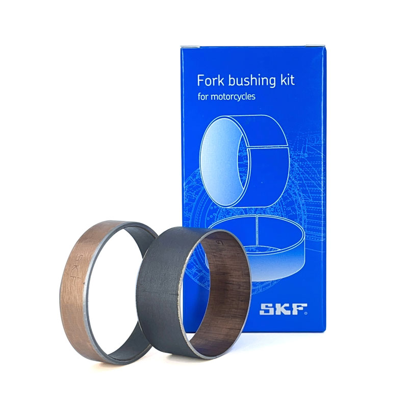 Load image into Gallery viewer, SKF FORK BUSHING KIT 1 X INNER &amp; 1 X OUTER SHOWA 49MM
