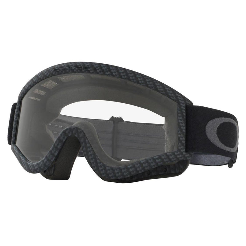 Load image into Gallery viewer, Oakley L Frame MX Goggles Carbon w Clear Lens
