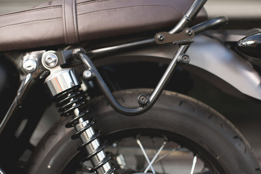SIDE CARRIER SW MOTECH LEFT TRIUMPH BONNEVILLE T100 16-23 BONNEVILLE T120 15-23