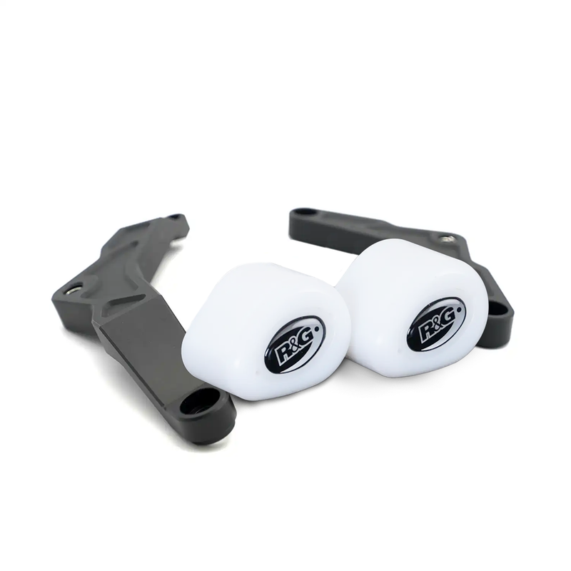 Load image into Gallery viewer, Aero Crash Protectors Triumph Daytona White
