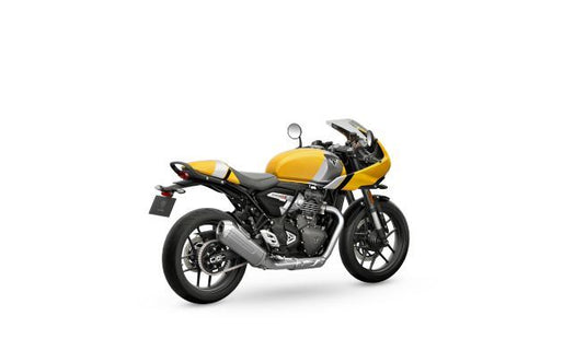 2026 Triumph Thruxton 400 - Metallic Racing Yellow/Aluminium Silver