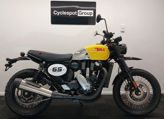 2026 BSA Scrambler Victor Yellow