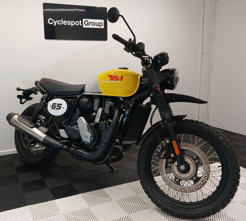 Load image into Gallery viewer, 2026 BSA Scrambler Victor Yellow
