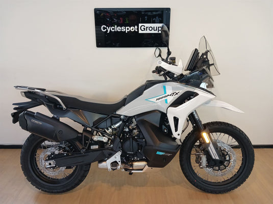 2026 CFMOTO 1000MT-X Low Seat adventure touring bike at Cyclespot