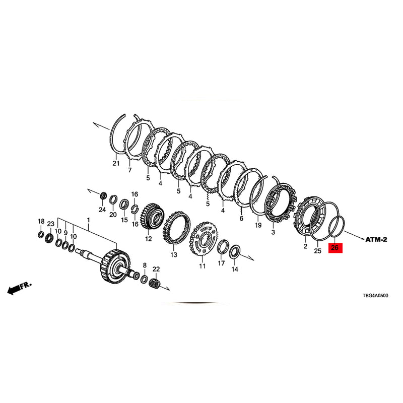 Load image into Gallery viewer, O-RING 100MM X 2.2MM OEM FITMENT HONDA
