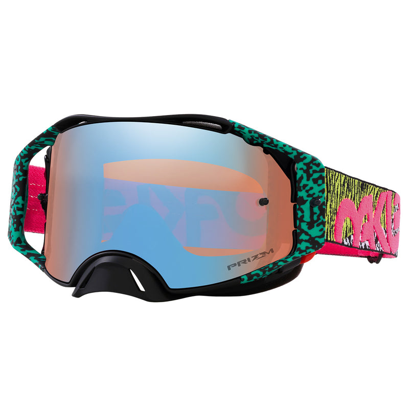 Load image into Gallery viewer, AirBrake MX Goggle Bengal Venom w PRIZM Sapph
