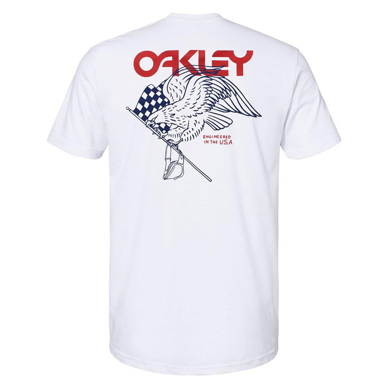 Load image into Gallery viewer, Oakley MX Eagle Tee Shirt White - back
