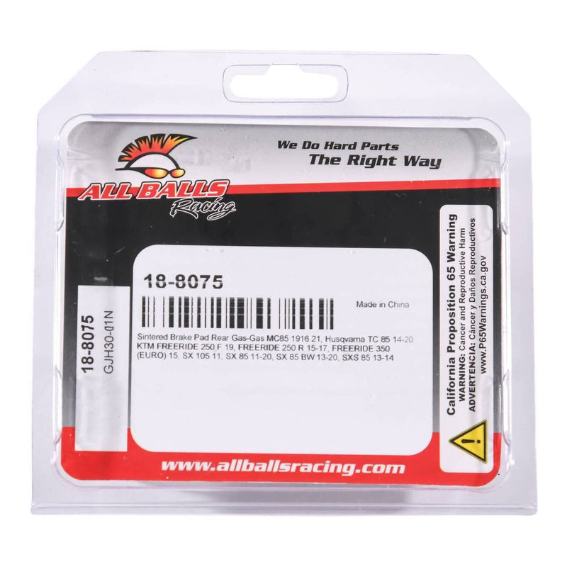 Load image into Gallery viewer, Sintered Brake Pad Rear 18-8075
