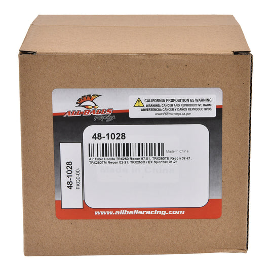 All Balls Racing Air Filter (48-1028)