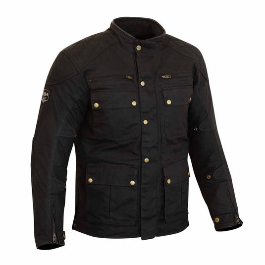 BSA x Merlin Empire Waxed Cotton Motorcycle Jacket
