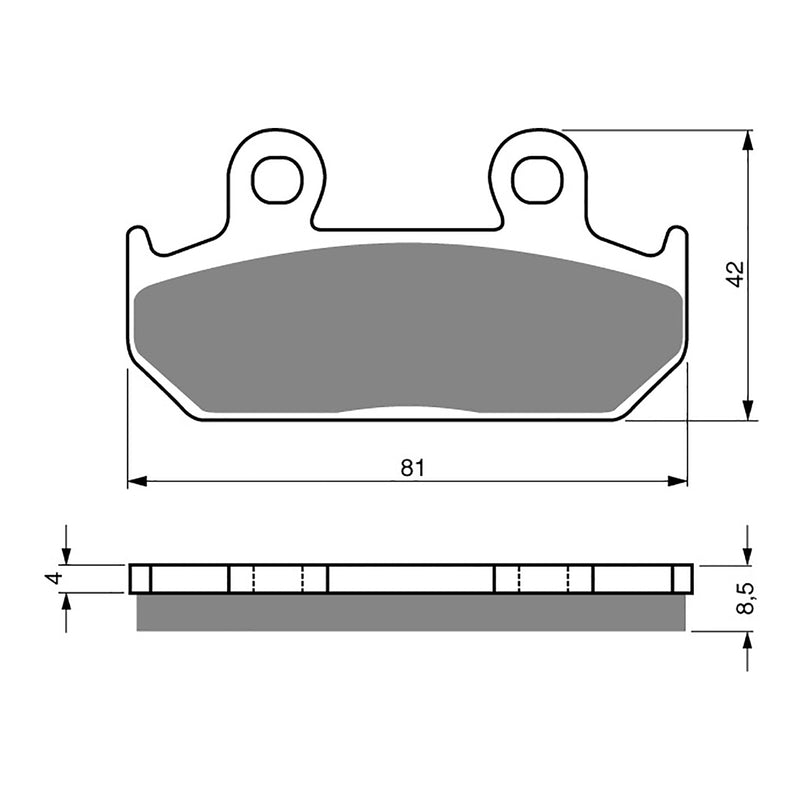 Load image into Gallery viewer, GOLDfren Brake Pads - S3 Sintered Sports
