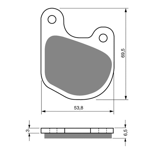 GOLDfren Brake Pads - S3 Sintered Sports