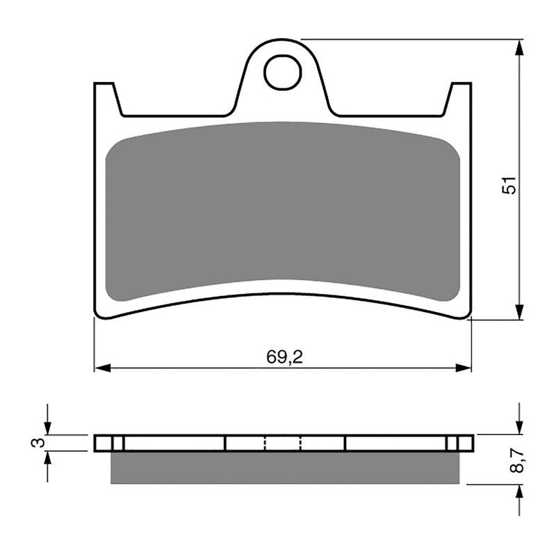 Load image into Gallery viewer, GOLDfren Brake Pads - S3 Sintered Sports
