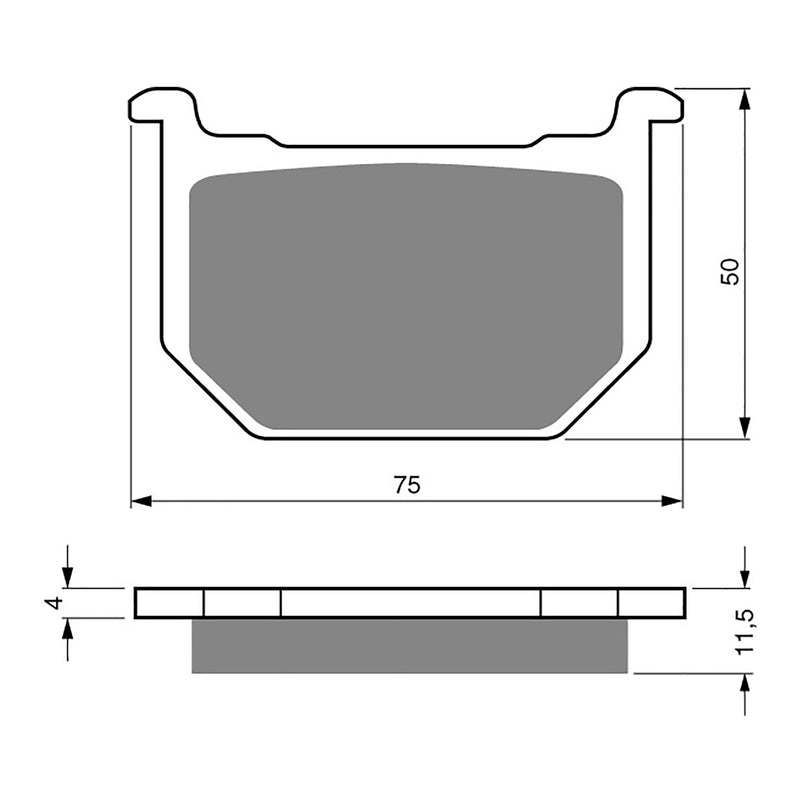 Load image into Gallery viewer, GOLDfren Brake Pads - S3 Sintered Sports
