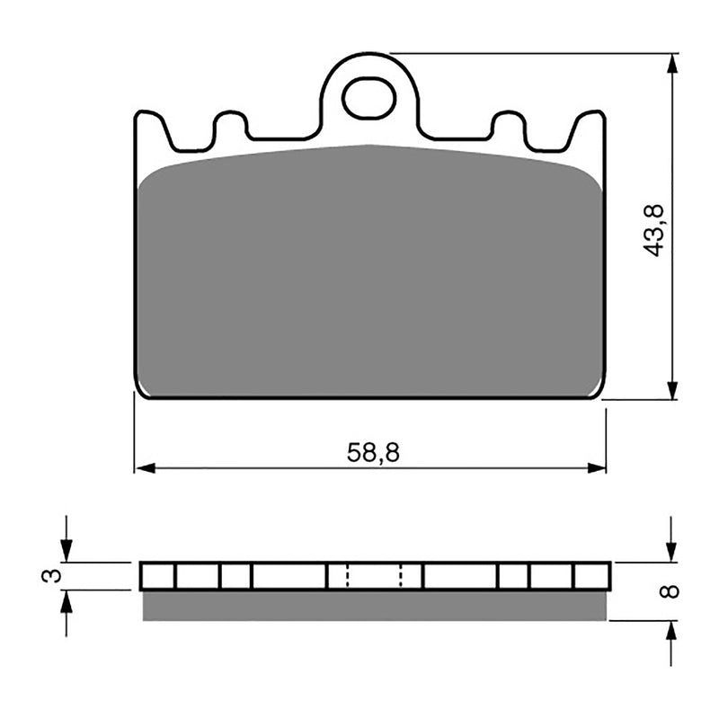Load image into Gallery viewer, GOLDfren Brake Pads - S3 Sintered Sports
