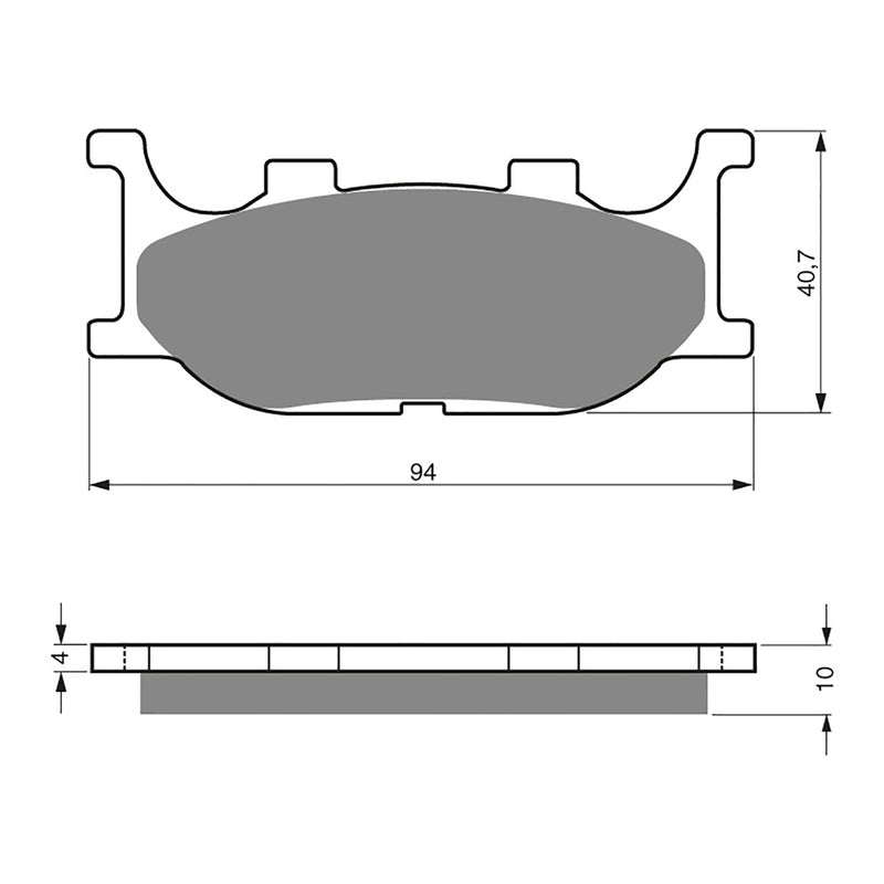Load image into Gallery viewer, GOLDfren Brake Pads - S3 Sintered Sports
