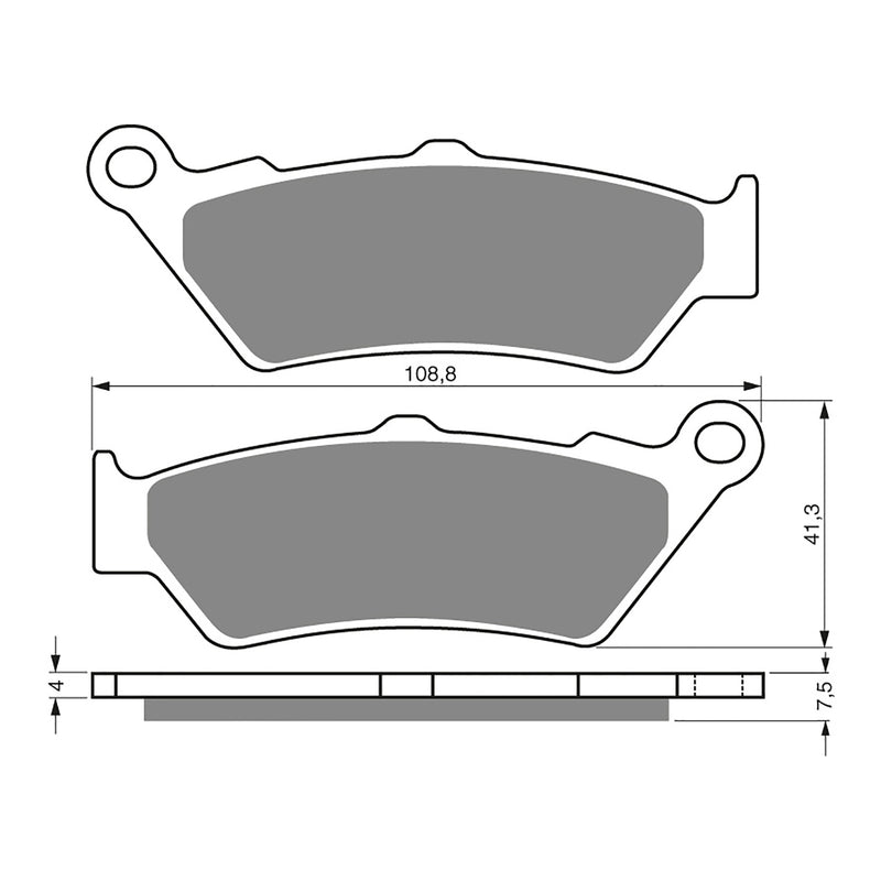 Load image into Gallery viewer, GOLDfren Brake Pads - S3 Sintered Sports
