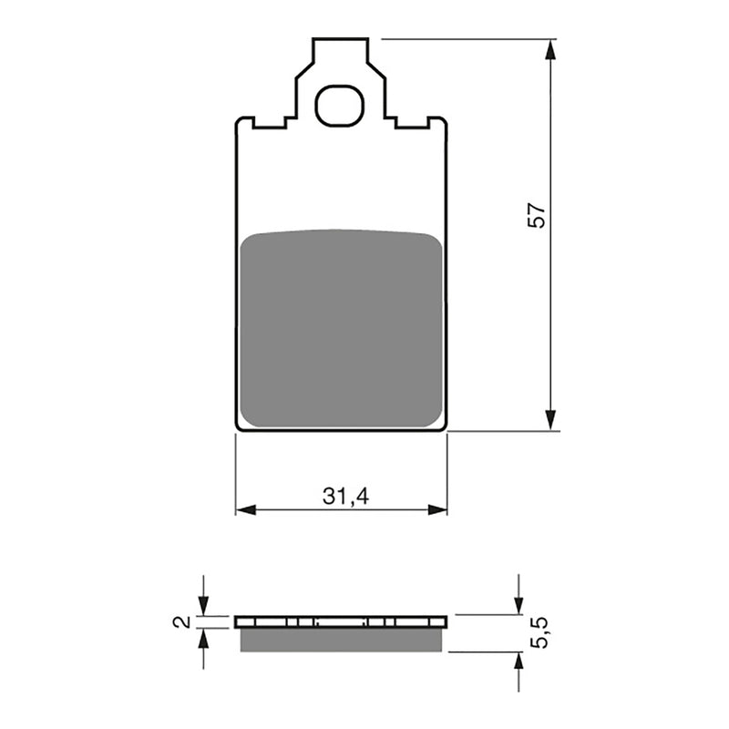 Load image into Gallery viewer, GOLDfren Brake Pads - S3 Sintered Sports
