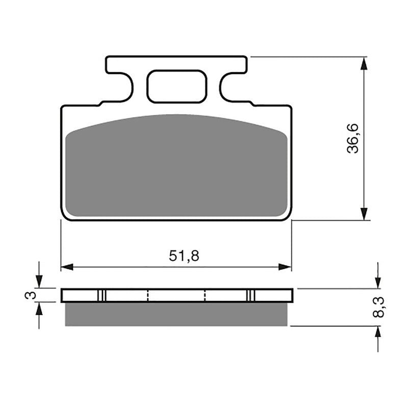 Load image into Gallery viewer, GOLDfren Brake Pads - S3 Sintered Sports
