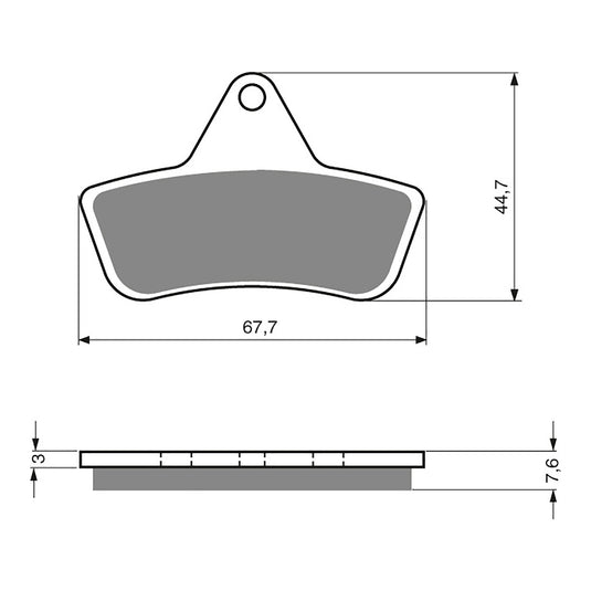GOLDfren Brake Pads - K5 Off-Road Racing