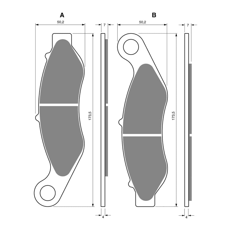 Load image into Gallery viewer, GOLDfren Brake Pads - S3 Sintered Sports
