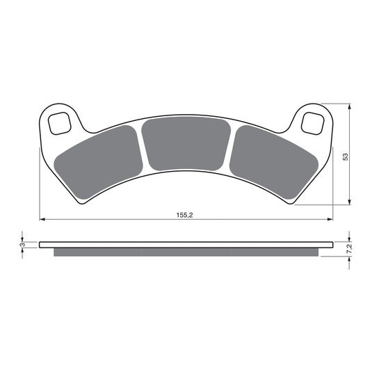 GOLDfren Brake Pads - K5 Off-Road Racing
