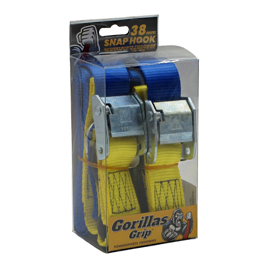 Gorillas Grip Tie Down 38mm S / HK Blue / Yellow Loop