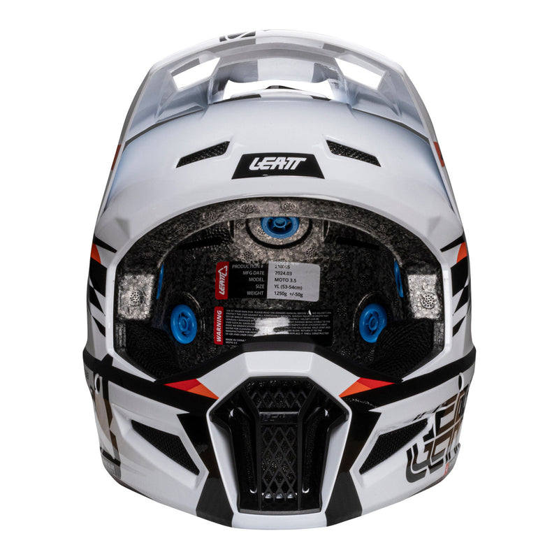 Load image into Gallery viewer, Leatt 2026 3.5 Junior Helmet Kit - White
